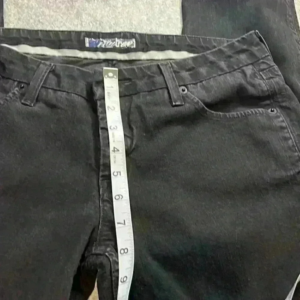 Hudson Straight Leg Premium Denim, Black Wash. - Picture 7 of 13